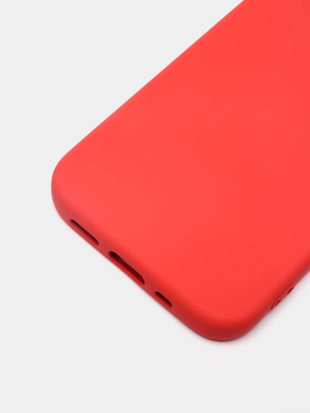 Коралловый чехол Apple iPhone 12 Mini, 12 Pro Max силиконовый с подкладом из микрофибры