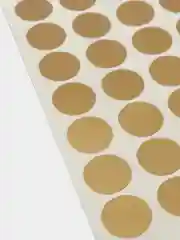 Золотой наклейка - стикер