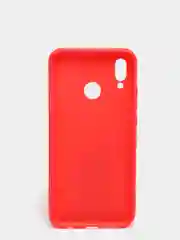 Алый чехол Huawei P20 Lite 2018 (Nova 3e), Хуавей П20 Лайт 2018, силиконовый цветной матовый