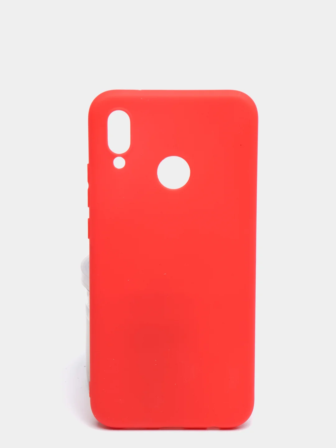 Алый чехол Huawei P20 Lite 2018 (Nova 3e), Хуавей П20 Лайт 2018, силиконовый цветной матовый