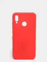 Алый чехол Huawei P20 Lite 2018 (Nova 3e), Хуавей П20 Лайт 2018, силиконовый цветной матовый