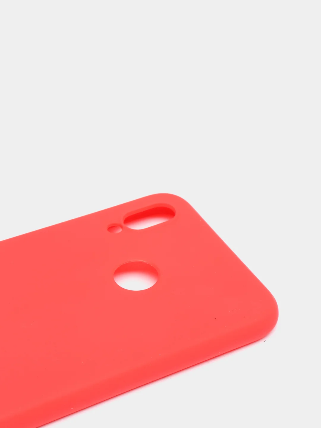 Алый чехол Huawei P20 Lite 2018 (Nova 3e), Хуавей П20 Лайт 2018, силиконовый цветной матовый