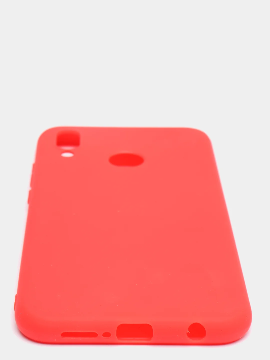 Алый чехол Huawei P20 Lite 2018 (Nova 3e), Хуавей П20 Лайт 2018, силиконовый цветной матовый