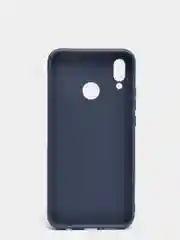 Темно-синий чехол Huawei P20 Lite 2018 (Nova 3e), Хуавей П20 Лайт 2018, силиконовый цветной матовый