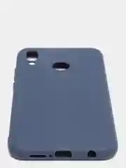 Темно-синий чехол Huawei P20 Lite 2018 (Nova 3e), Хуавей П20 Лайт 2018, силиконовый цветной матовый