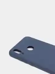 Темно-синий чехол Huawei P20 Lite 2018 (Nova 3e), Хуавей П20 Лайт 2018, силиконовый цветной матовый