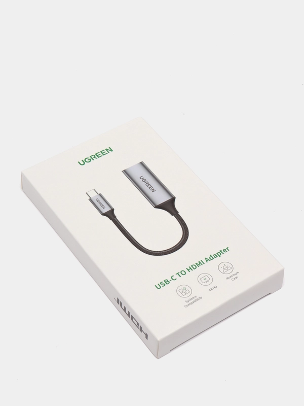 HDMI-Type C Ugreen Адаптер для MacBook USB Type C к HDMI, 4k, 60Hz