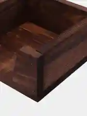 Салфетница малая "Шоколад"/салфетница деревянная