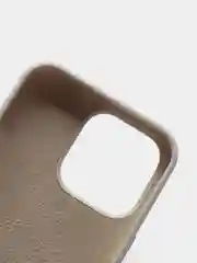 Белый чехол для iPhone 13 Pro (6.1") Silicone, закрытый низ, с логотипом