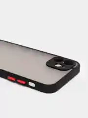 Черный чехол на iPhone 13, 12, 11, 8, 7, XR, X, XS, pro, mini, max, plus, SE