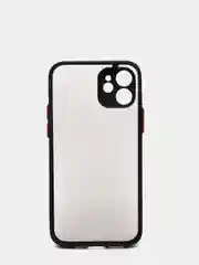 Черный чехол на iPhone 13, 12, 11, 8, 7, XR, X, XS, pro, mini, max, plus, SE