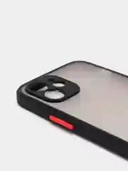 Черный чехол на iPhone 13, 12, 11, 8, 7, XR, X, XS, pro, mini, max, plus, SE