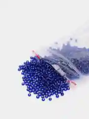 Небесно-голубой чешский бисер Preciosa 10/0, Transparent - silver line (10, 50 грамм)