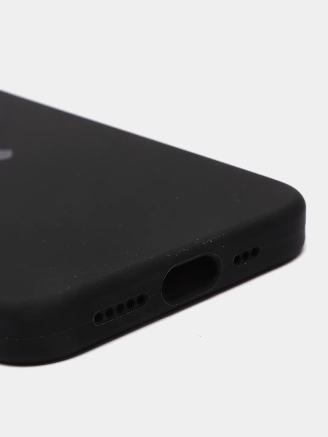 Черный чехол Silicone Case для iPhone 12, 11, XR, 7, 8, XS, XR, 8+, 7+, Pro