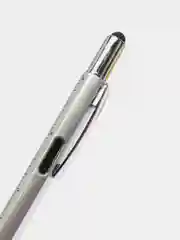 Серебряный шариковая ручка, стилус, 6 в 1