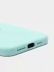 Голубой чехол Silicone Case для iPhone 12, 11, XR, 7, 8, XS, XR, 8+, 7+, Pro