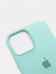 Голубой чехол Silicone Case для iPhone 12, 11, XR, 7, 8, XS, XR, 8+, 7+, Pro