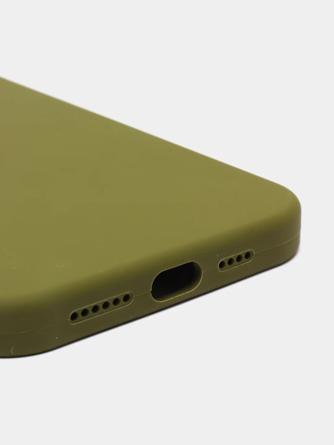 Тёмно-зелёный чехол Silicone Case для iPhone 12, 11, XR, 7, 8, XS, XR, 8+, 7+, Pro