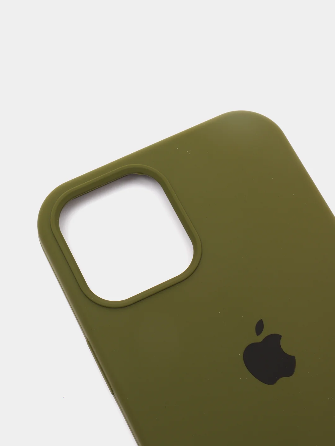 Тёмно-зелёный чехол Silicone Case для iPhone 12, 11, XR, 7, 8, XS, XR, 8+, 7+, Pro