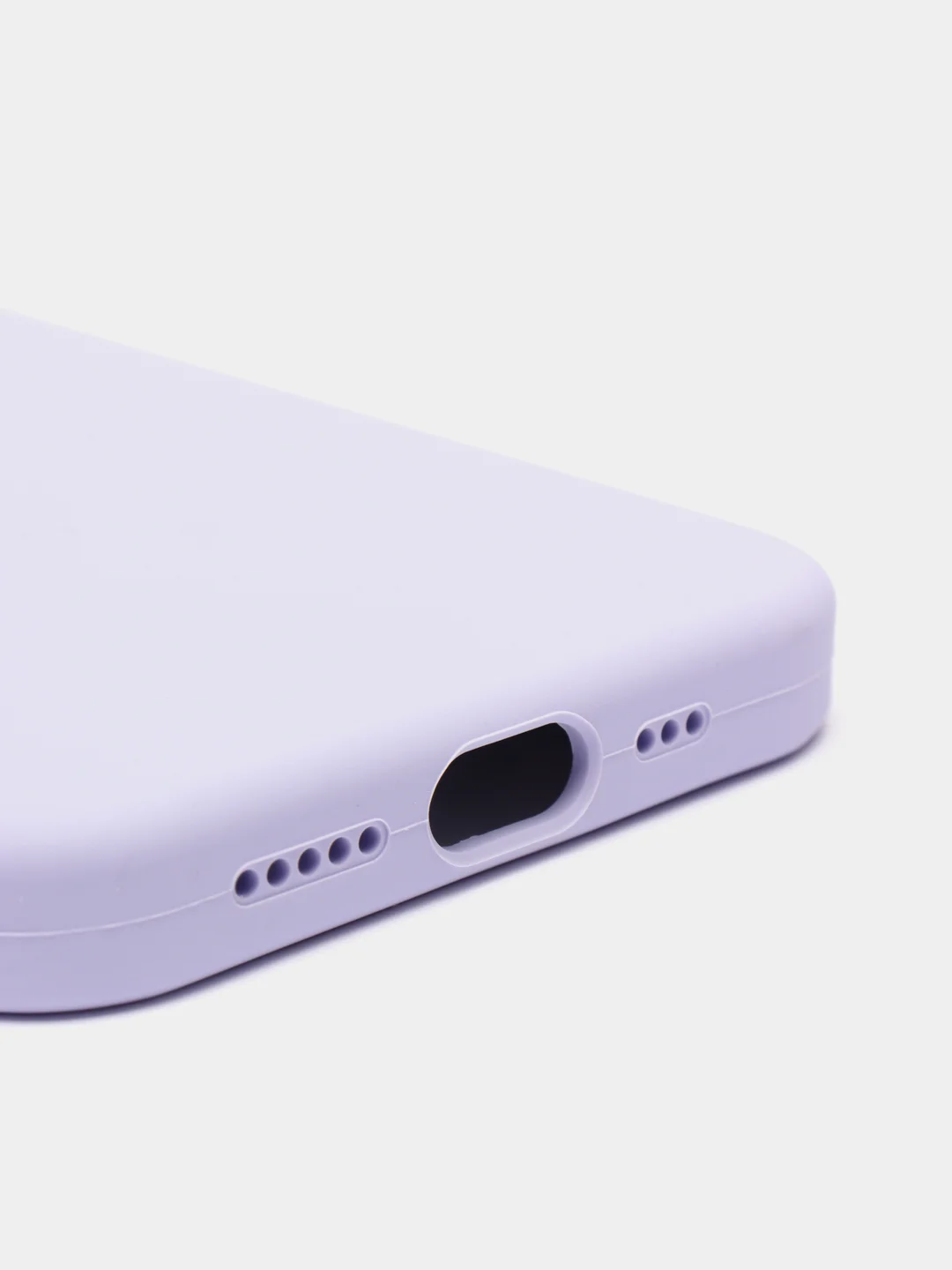 Лавандовый чехол Silicone Case для iPhone 12, 11, XR, 7, 8, XS, XR, 8+, 7+, Pro
