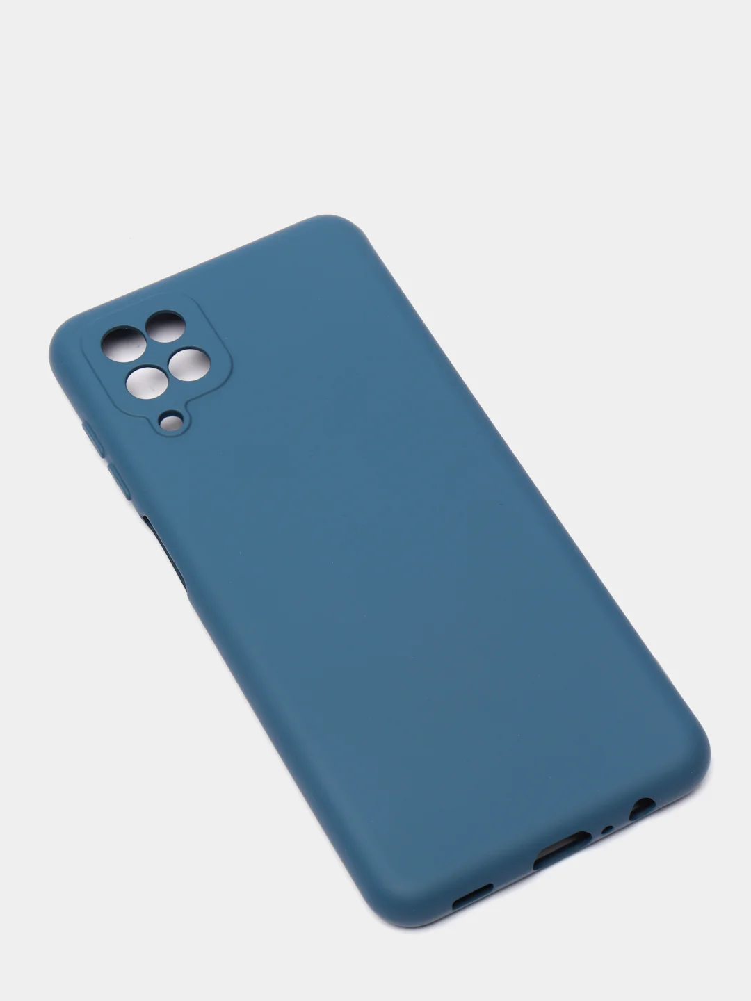 Синий меланж чехол для Samsung A12