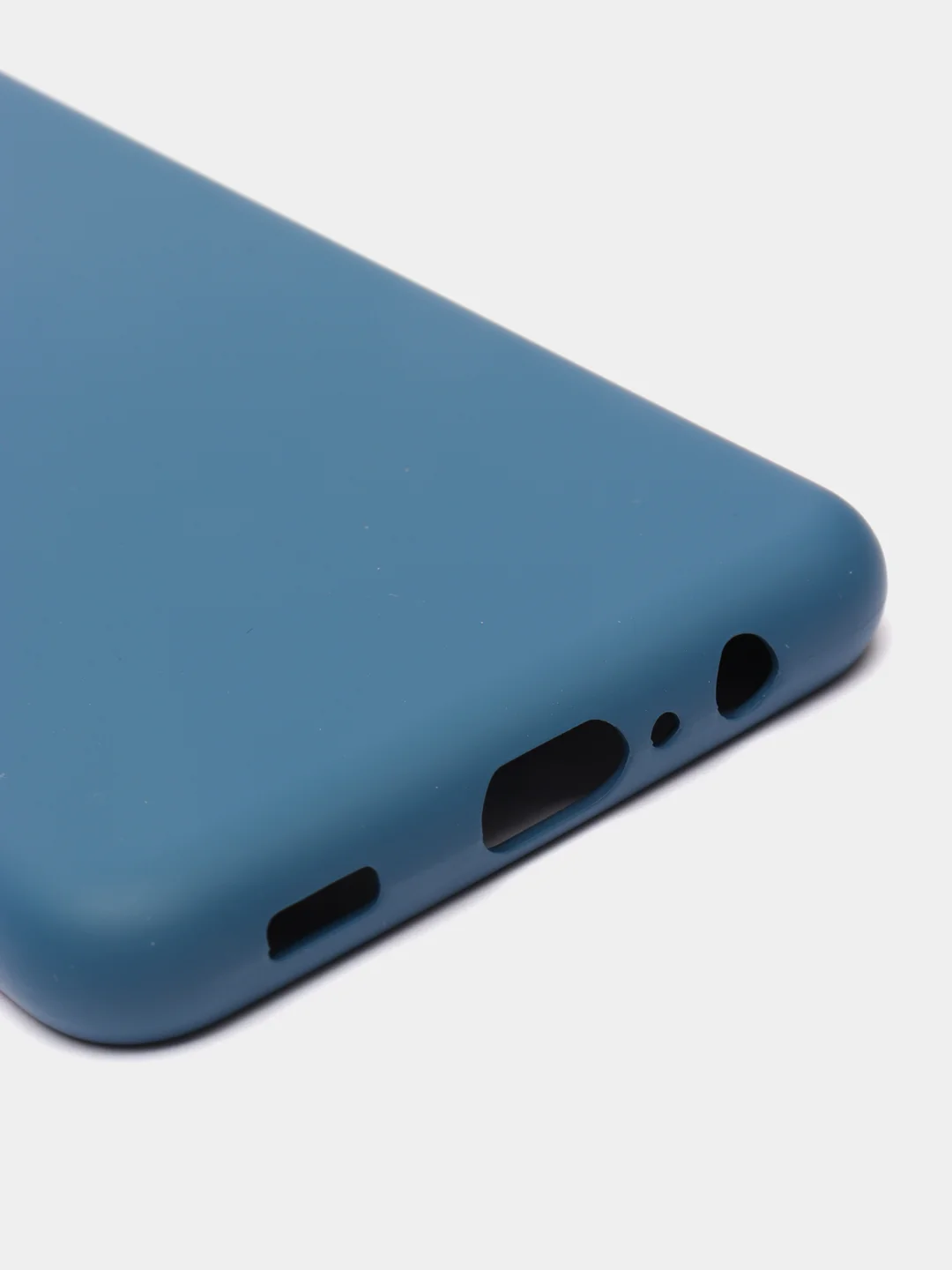 Синий меланж чехол для Samsung A12