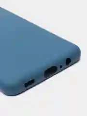 Синий меланж чехол для Samsung A12