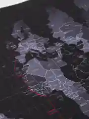 Игровой коврик для мыши с изображением карты мира и RGB подсветкой