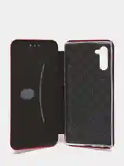 Красный чехол книжка на Samsung Galaxy Note 10, Самсунг Галакси Нот 10