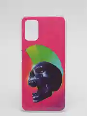 Пурпурный чехол Xiaomi Poco M3 с рисунком животные (Сяоми Поко М3 фламинго, тигр, леопард)