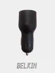 Черный автомобильное зарядное устройство USB 2.0