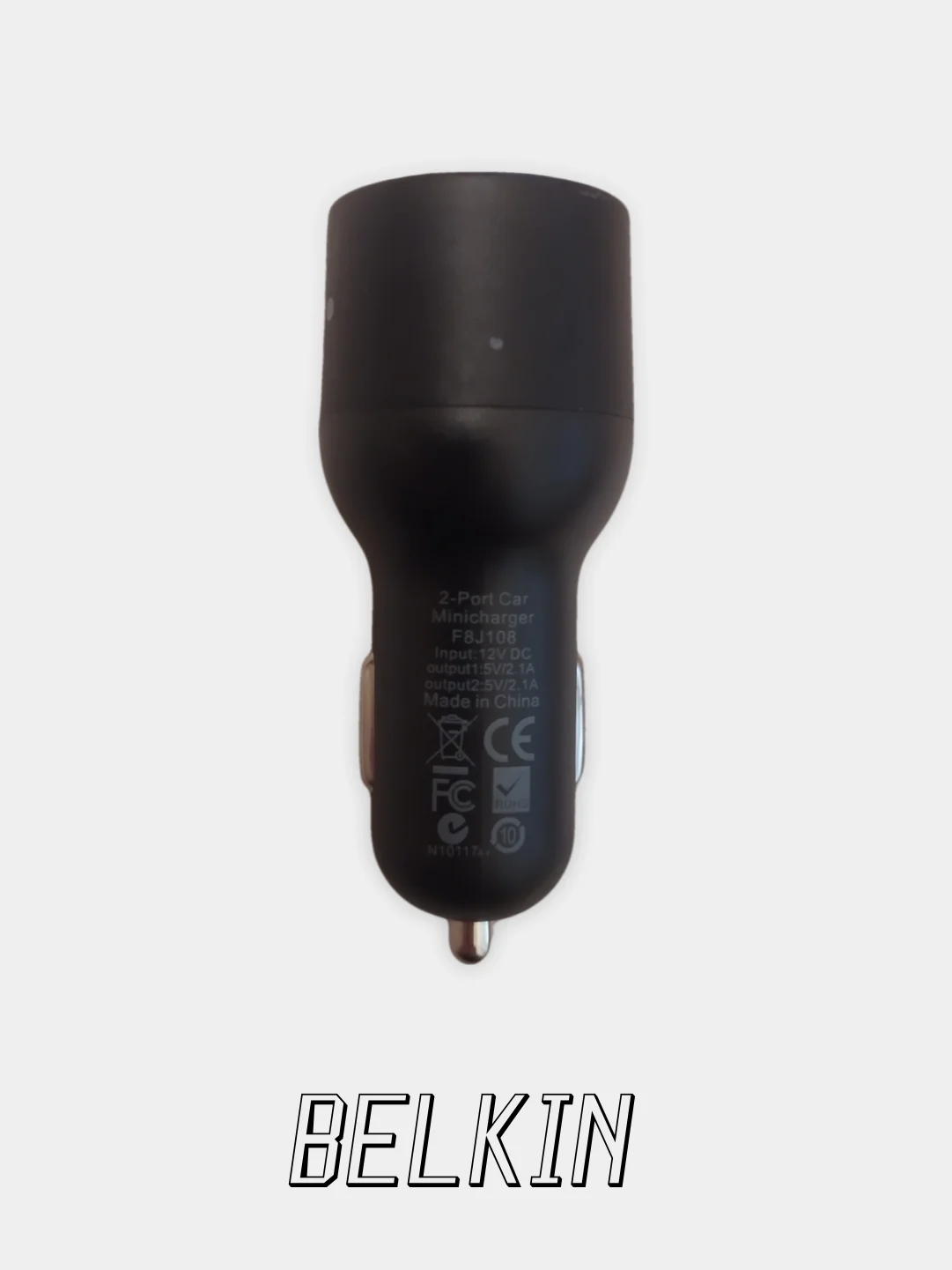 Автомобильное зарядное устройство USB 2.0