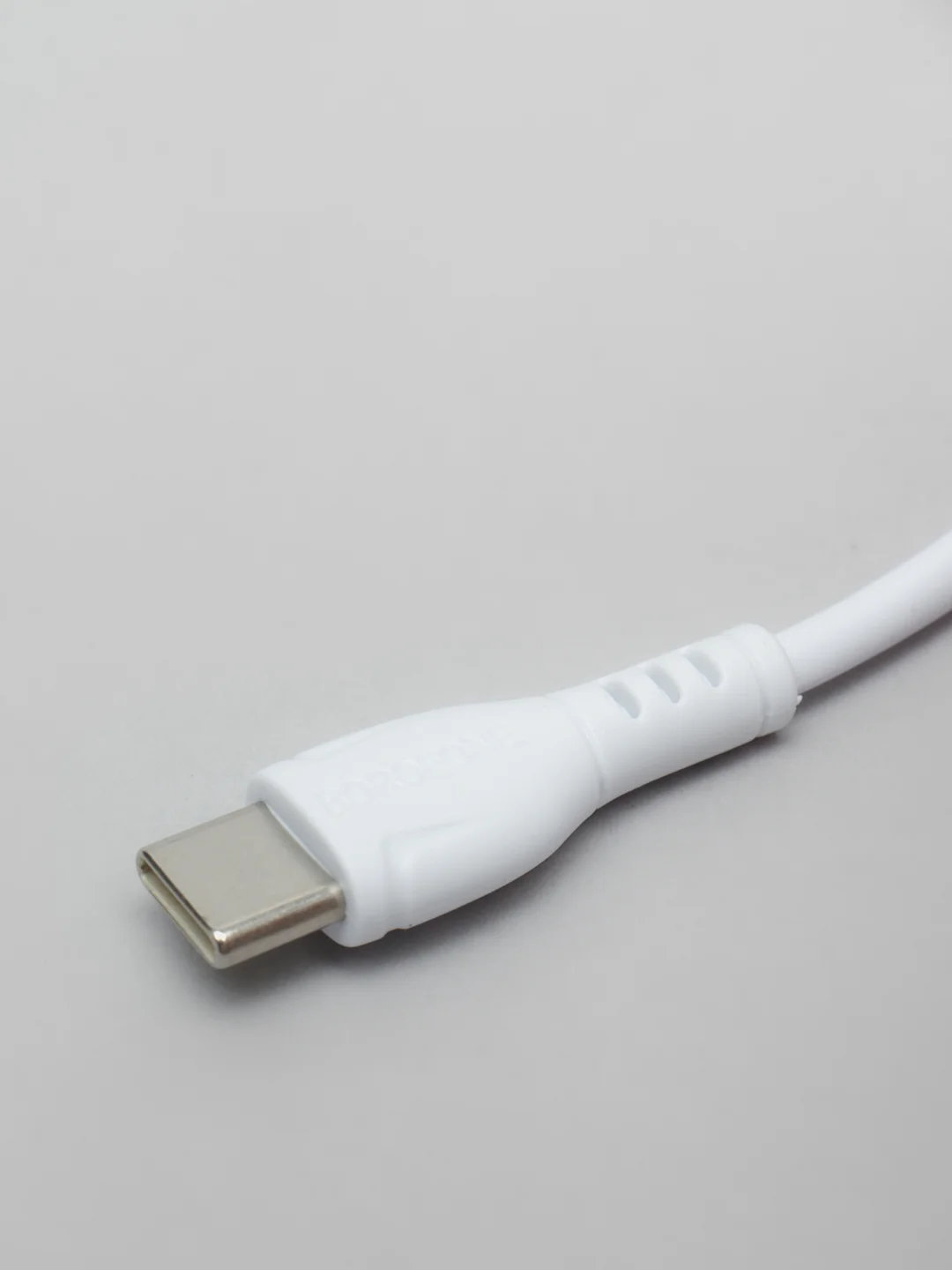 Белый кабель зарядный Borofone BX51 (3A, Type-C/Lightning, Type-C/Type-C для iPhone и Android)