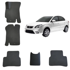 3-D Автомобильные EVA коврики для  KIA RIO 2 / КИА РИО 2 поколение