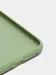 Оливковый чехол для iPhone (Айфон) 11 силиконовый, синий