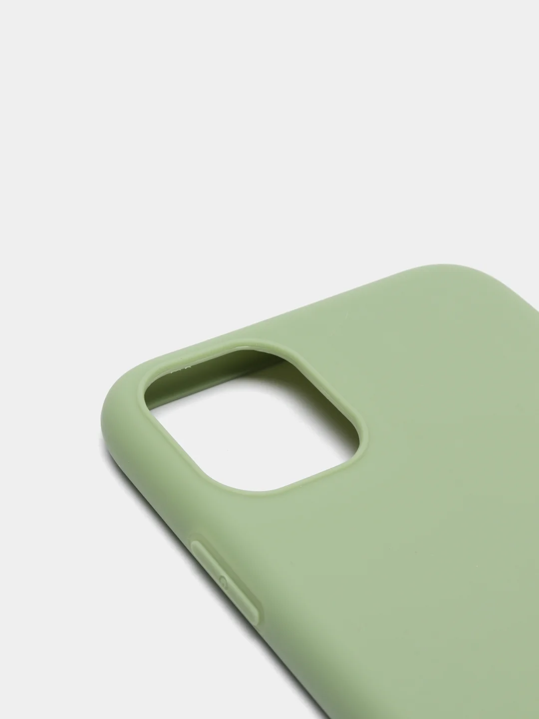 Оливковый чехол для iPhone (Айфон) 11 силиконовый, синий