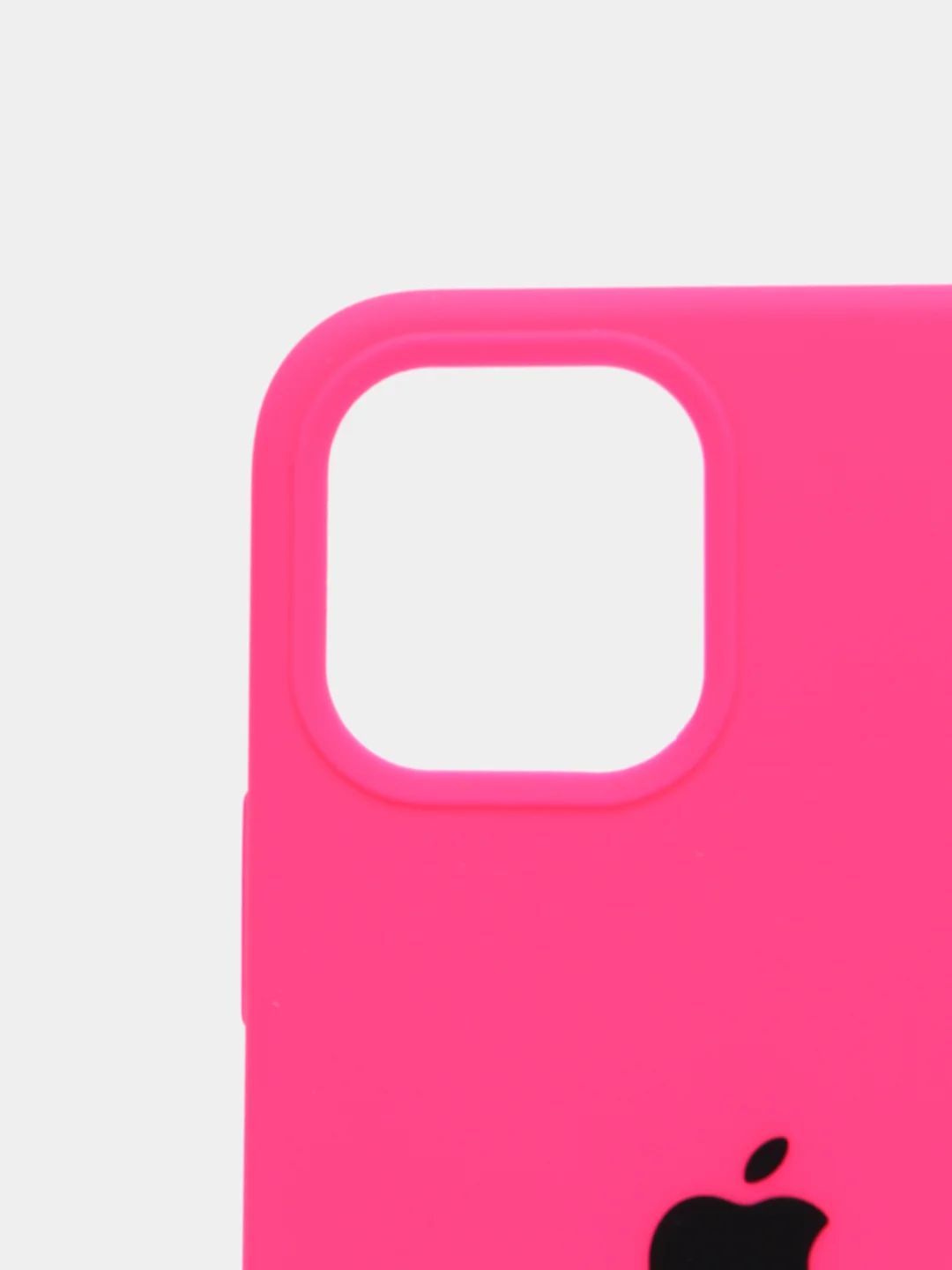 Фуксия чехол Silicone Case для iPhone 12 / iPhone 12 Pro, закрытый низ