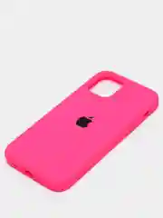Фуксия чехол Silicone Case для iPhone 12 / iPhone 12 Pro, закрытый низ
