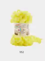 Светло-жёлтый пряжа Alize Puffy 100% Микрополиэстер 100г 9м (Часть1)