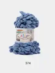 Угольный пряжа Alize Puffy 100% Микрополиэстер 100г 9м (Часть1)