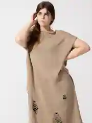 Бежевый платье SWAG ecopooh