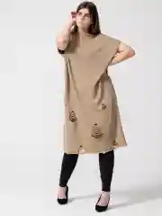 Бежевый платье SWAG ecopooh