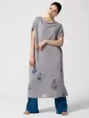 Серый платье SWAG ecopooh