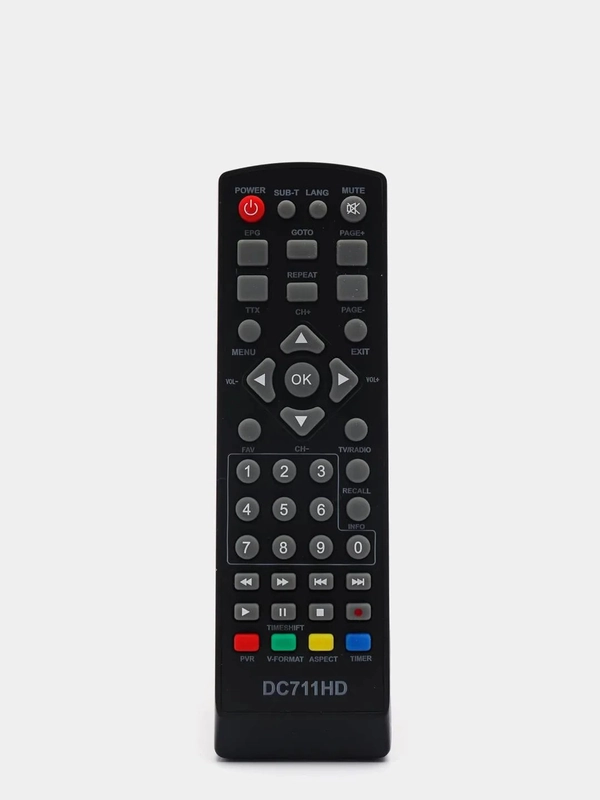 Пульт для цифровой приставки, ресивера D-Color, пду DC711HD