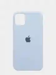 Голубой чехол Silicone Case для iPhone 12