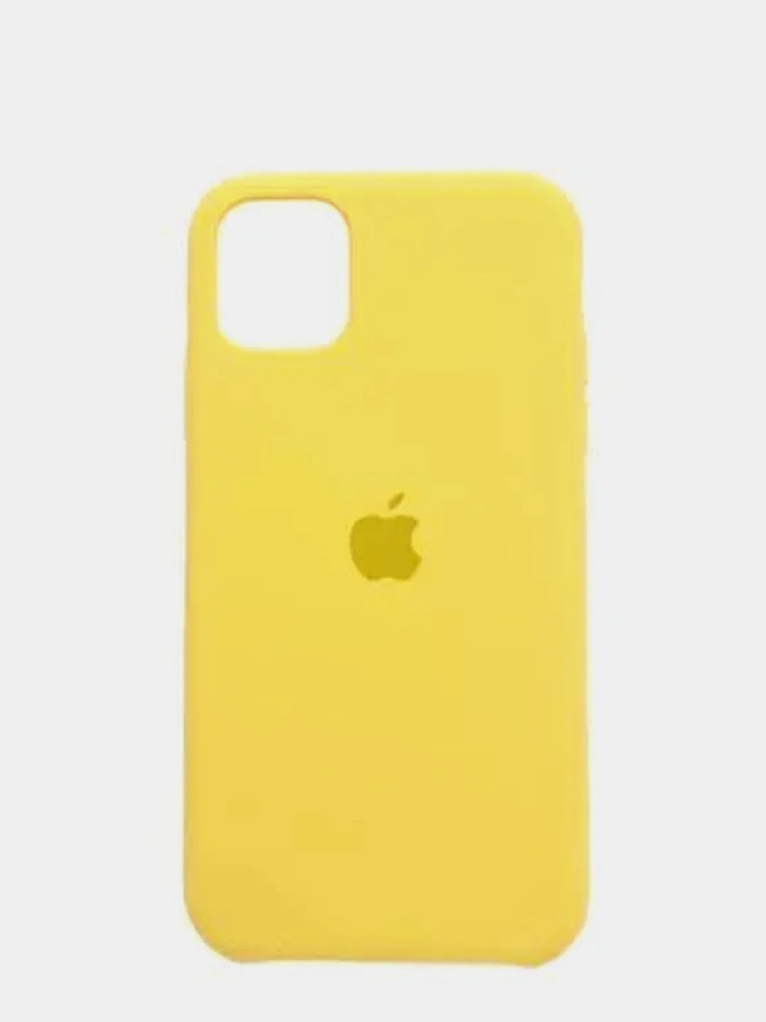 Лимонный чехол Silicone Case для iPhone 12
