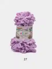 Лавандовый пряжа Alize Puffy 100% Микрополиэстер 100г 9м (Часть1)