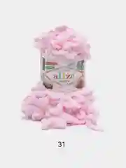 Розовый пряжа Alize Puffy 100% Микрополиэстер 100г 9м (Часть1)