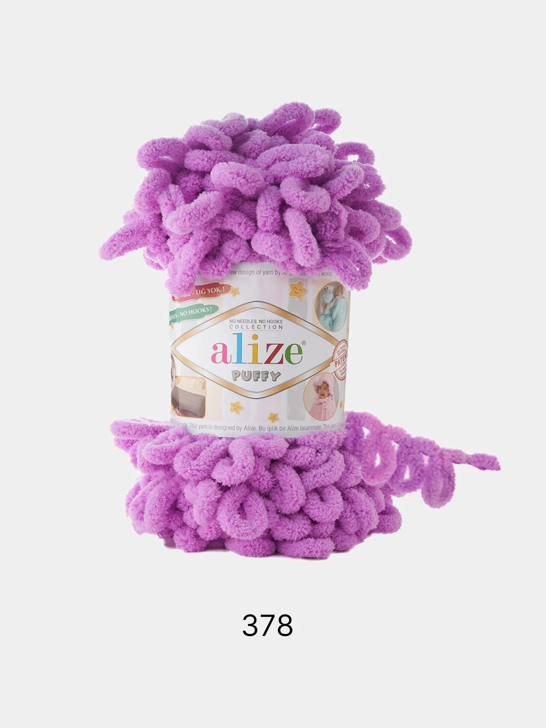 Индиго пряжа Alize Puffy 100% Микрополиэстер 100г 9м (Часть1)
