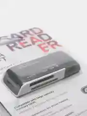 Серый универсальный картридер Defender Ultra Swift USB 2.0, 4 слота